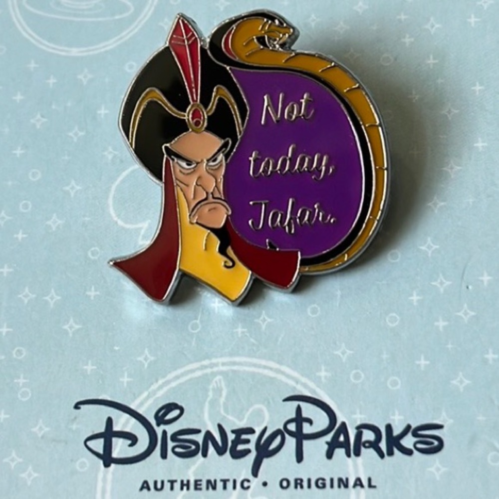 Disney Parks Not Today, Jafar Villain Pin from Aladdin